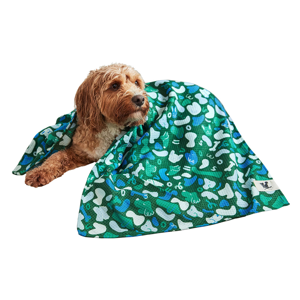 dock and bay towels dog