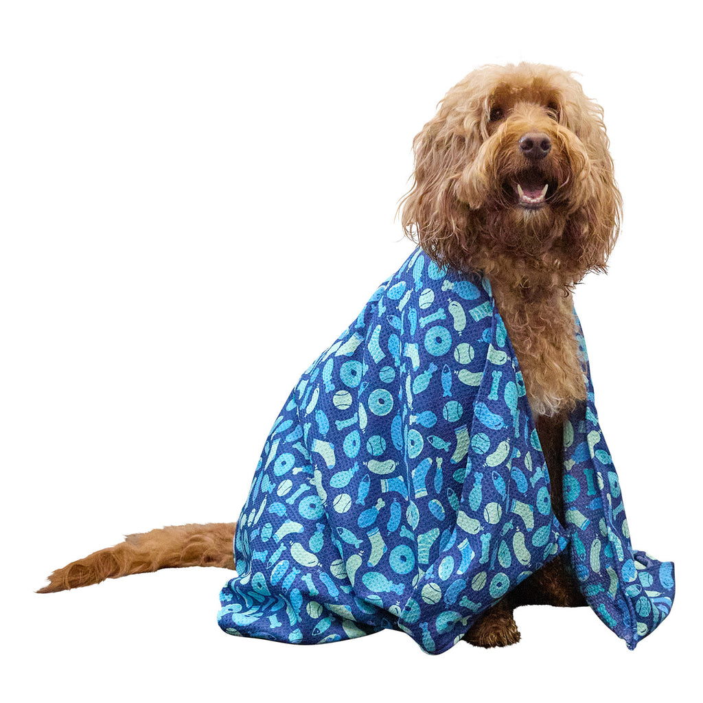 dock and bay towels dog