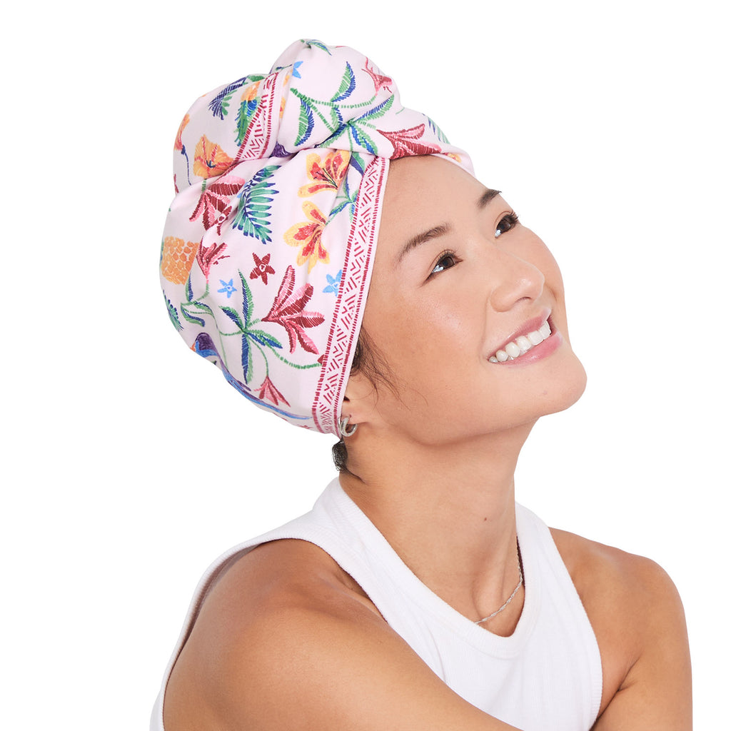dock and bay hair wraps suede