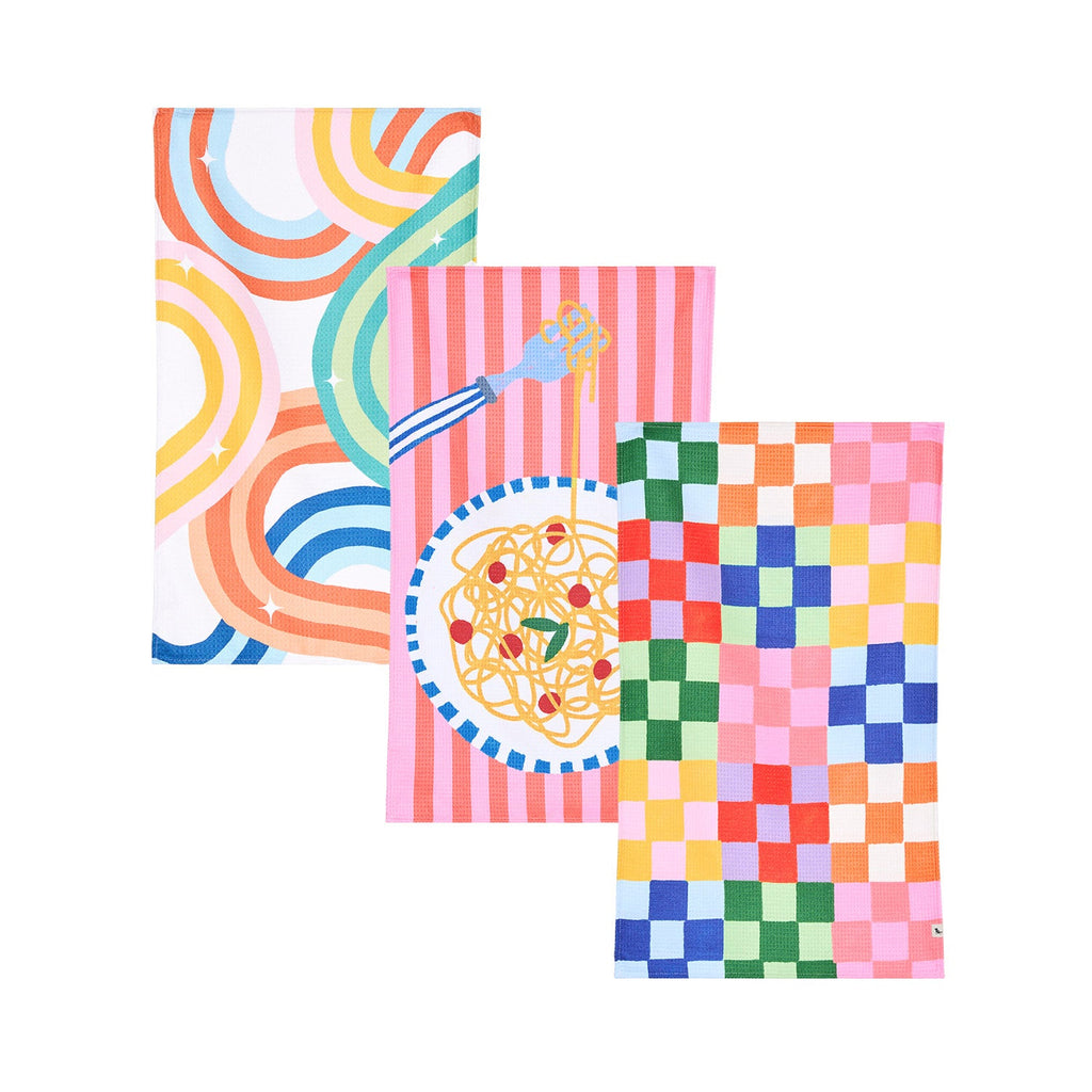 [COMBINED LISTING] Tea Towel Quick Dry - Set Of 3