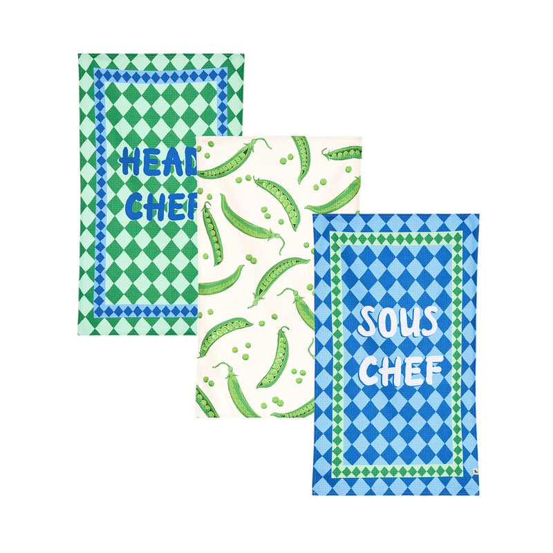 Dock & Bay Tea Towel - The Kitchen Crew (Set of 3)