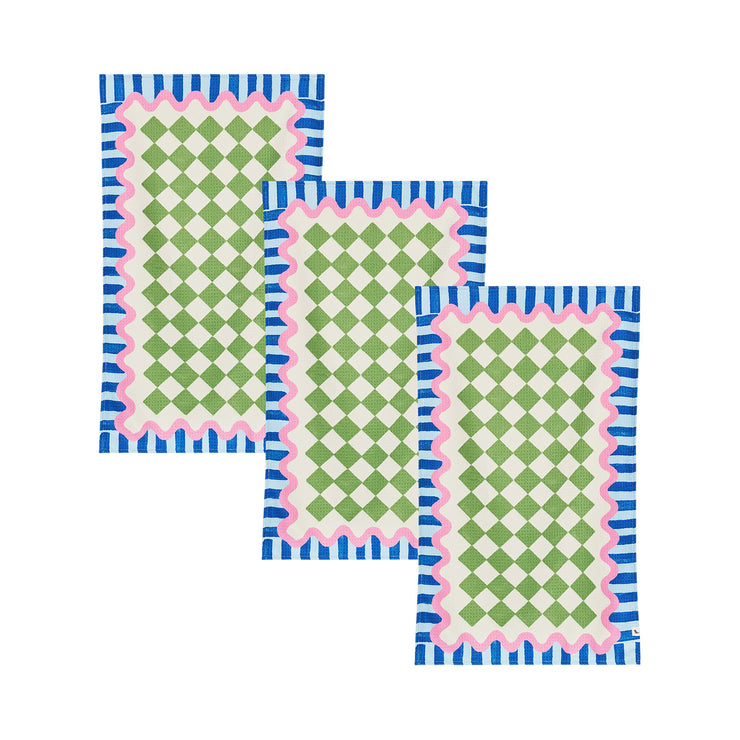 dock and bay tea towel