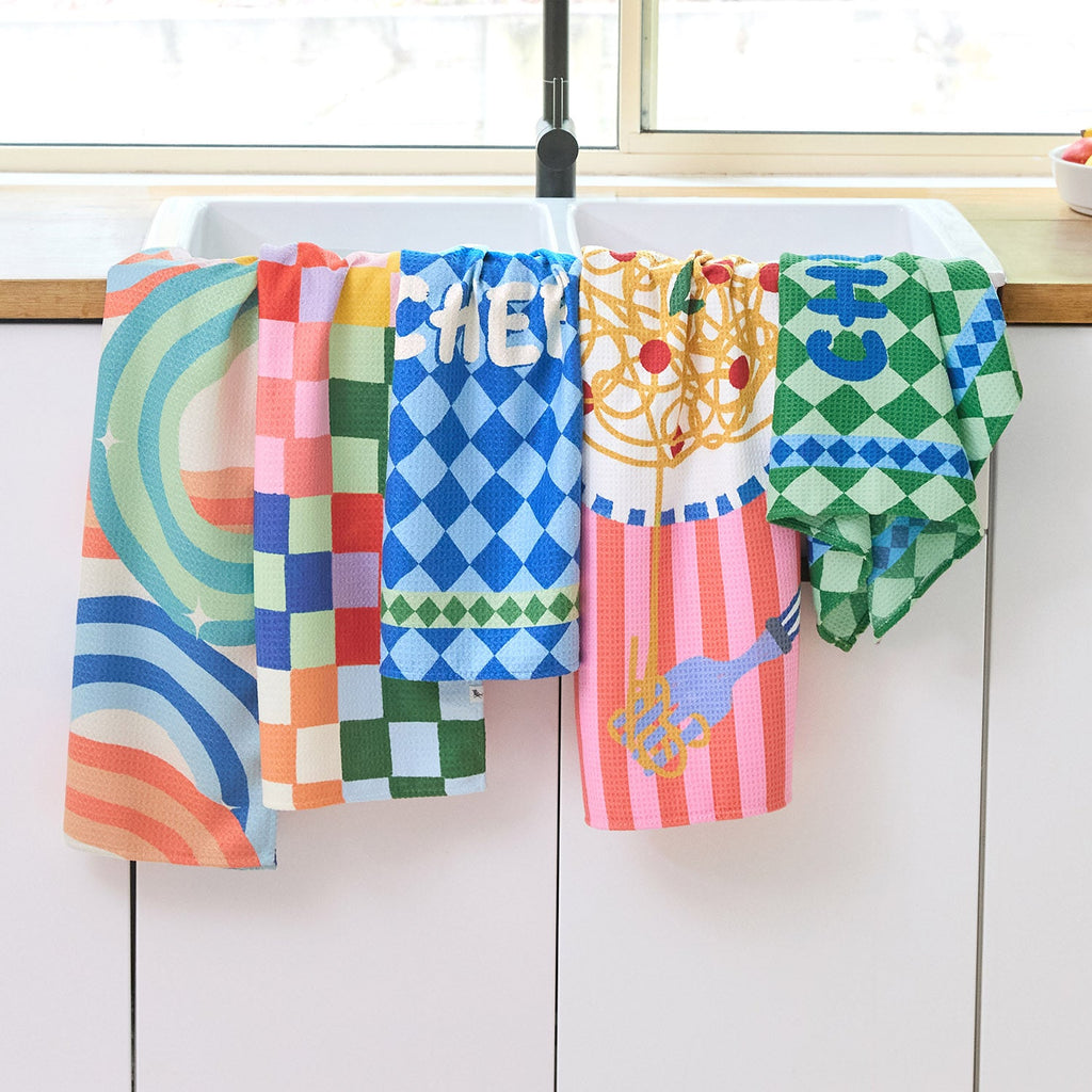 Dock & Bay Tea Towel - On the Menu (Set of 5)