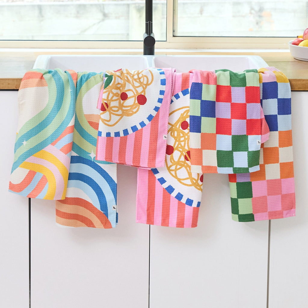 Dock & Bay Tea Towel - Spaghetti Night (Set of 6)