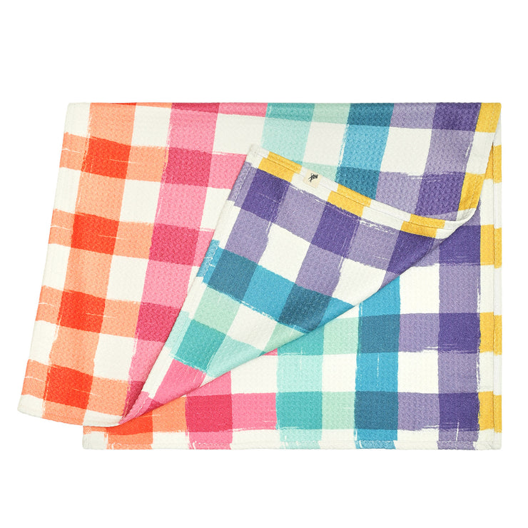 dock and bay tea towel