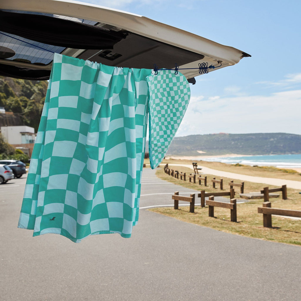 Dock & Bay Quick Dry Towel - Check Mate