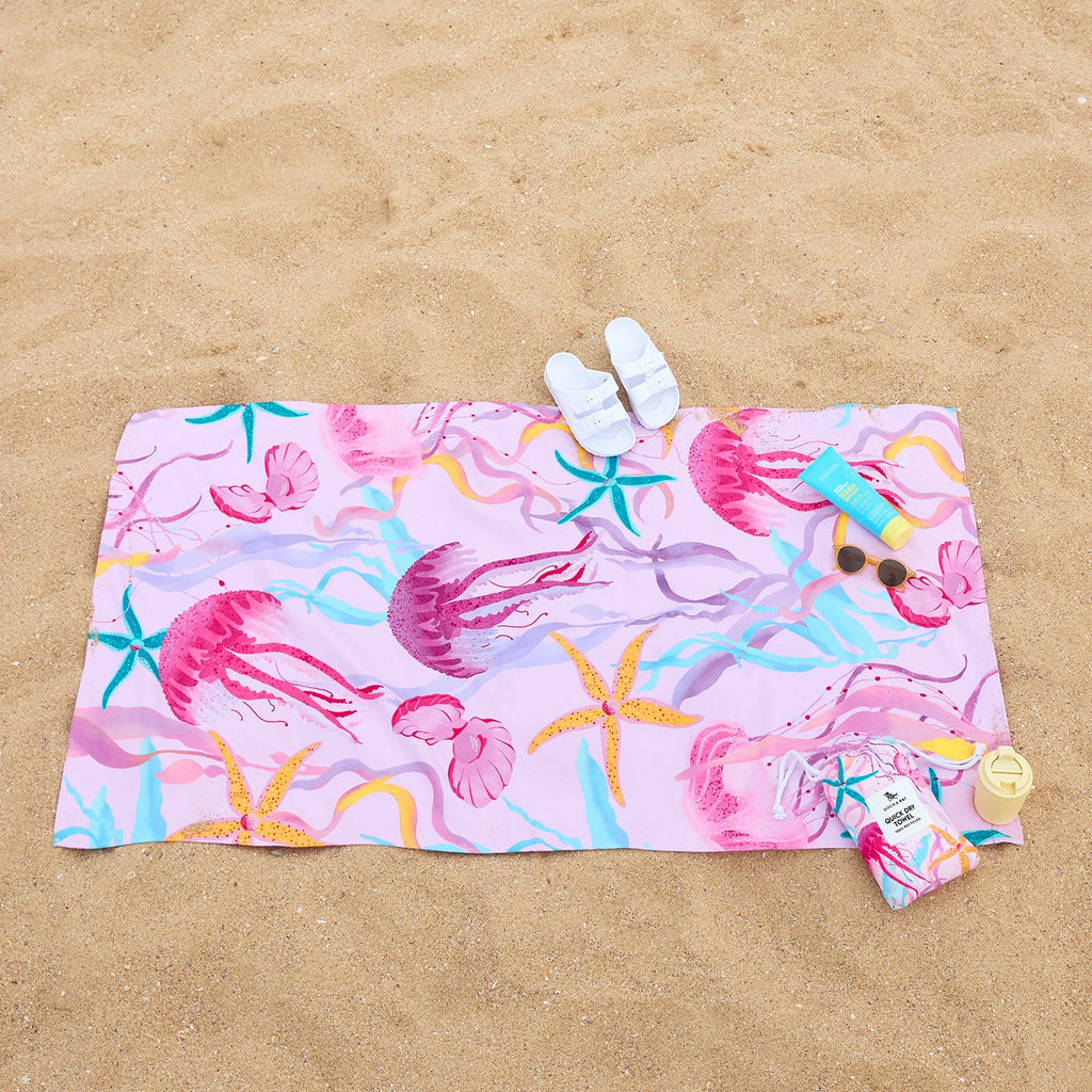 Dock & Bay Kids Beach Towel - Ready for this Jelly
