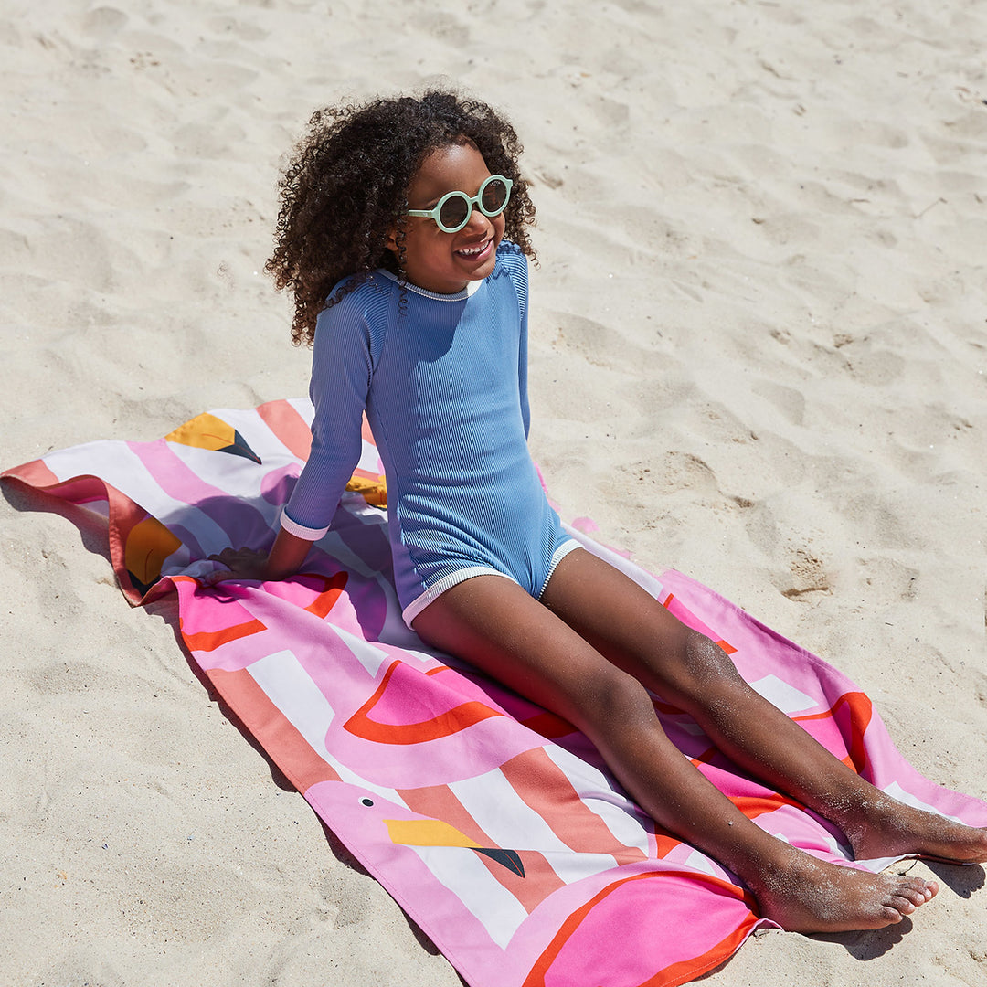 Prints Fun Personalized Cow Print Beach Towel – Custom Name, Quick-Dry Microfiber With Travel Bag - View #5