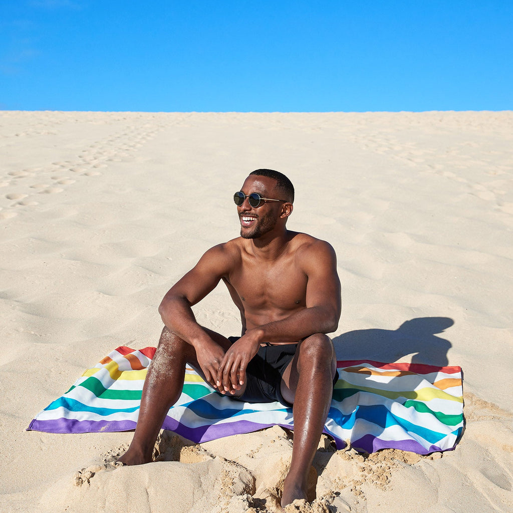 Dock & Bay Quick Dry Towel - Rainbow Skies