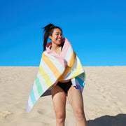 dock and bay beach towel + hair wrap bundle