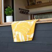dock and bay tea towel