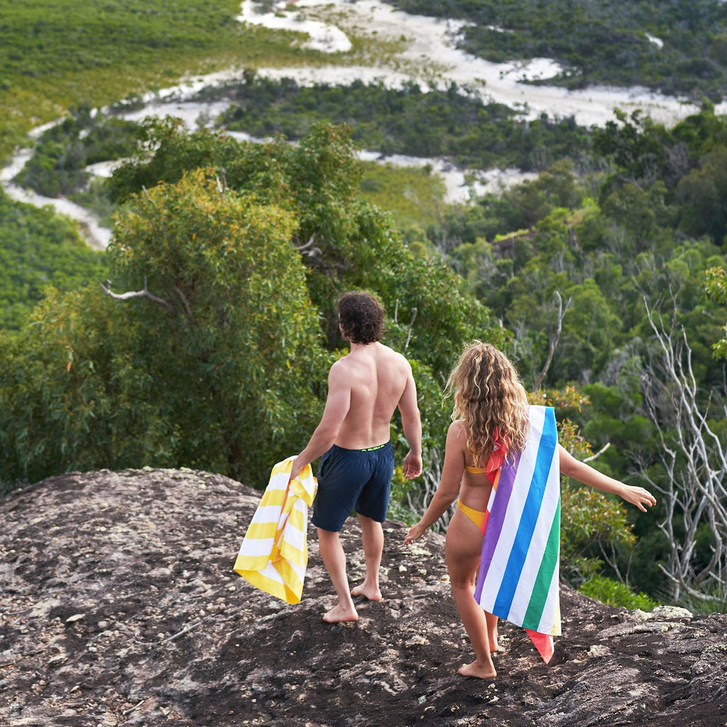 Dock & Bay Quick Dry Towel - Rainbow Skies