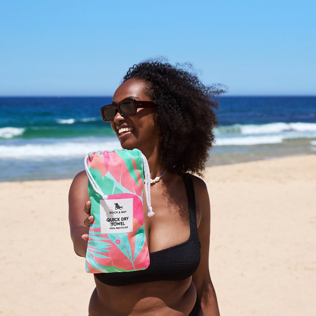 Dock & Bay Quick Dry Towel - Hot Tropics