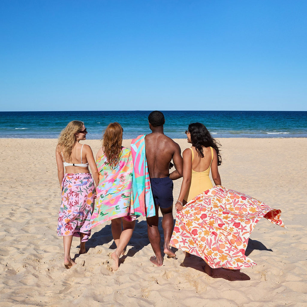 Dock & Bay Quick Dry Towel - Tangerine Tide