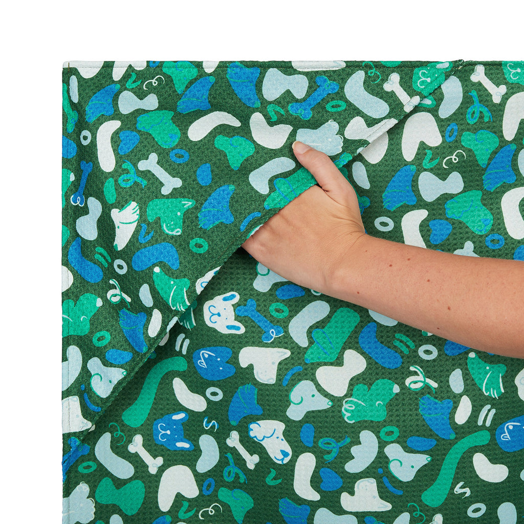 dock and bay towels dog