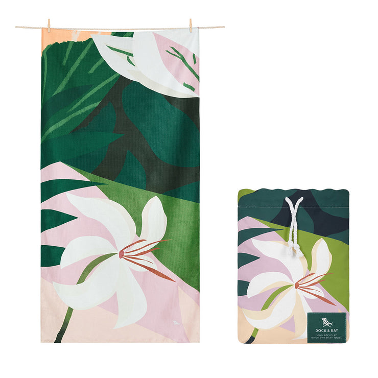 dock and bay robe + hair wrap + towel bundle