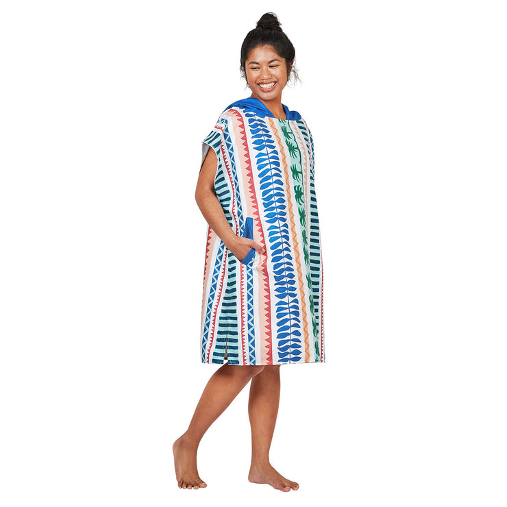 dock and bay poncho adults