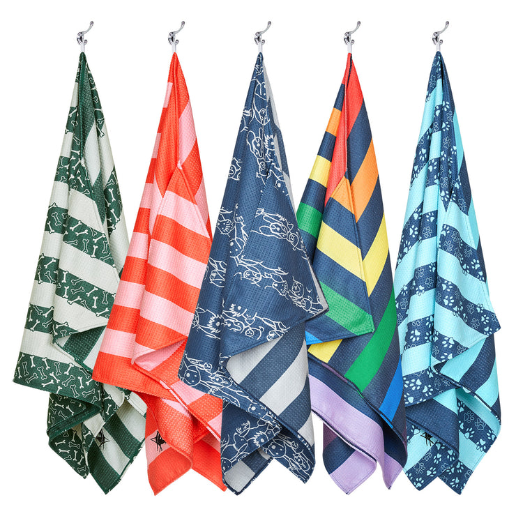 dock and bay towels dog