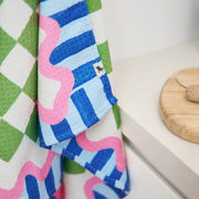 dock and bay tea towel
