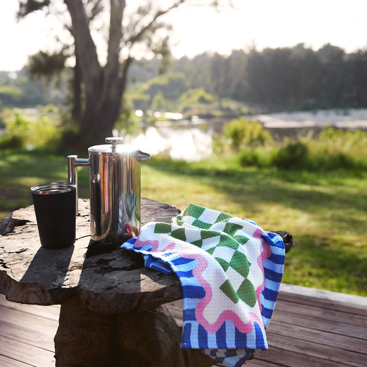 dock and bay tea towels