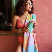 dock and bay towels beach