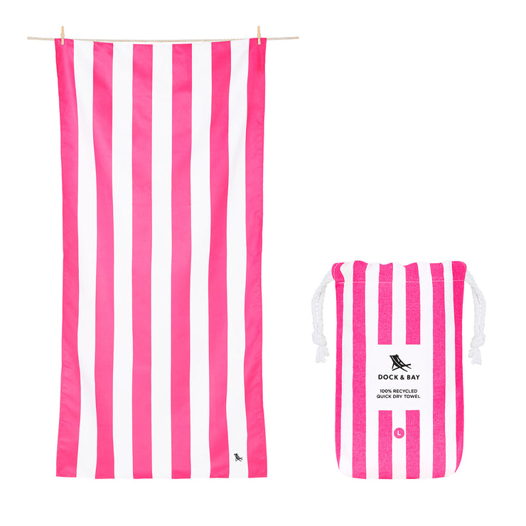 dock and bay towels beach
