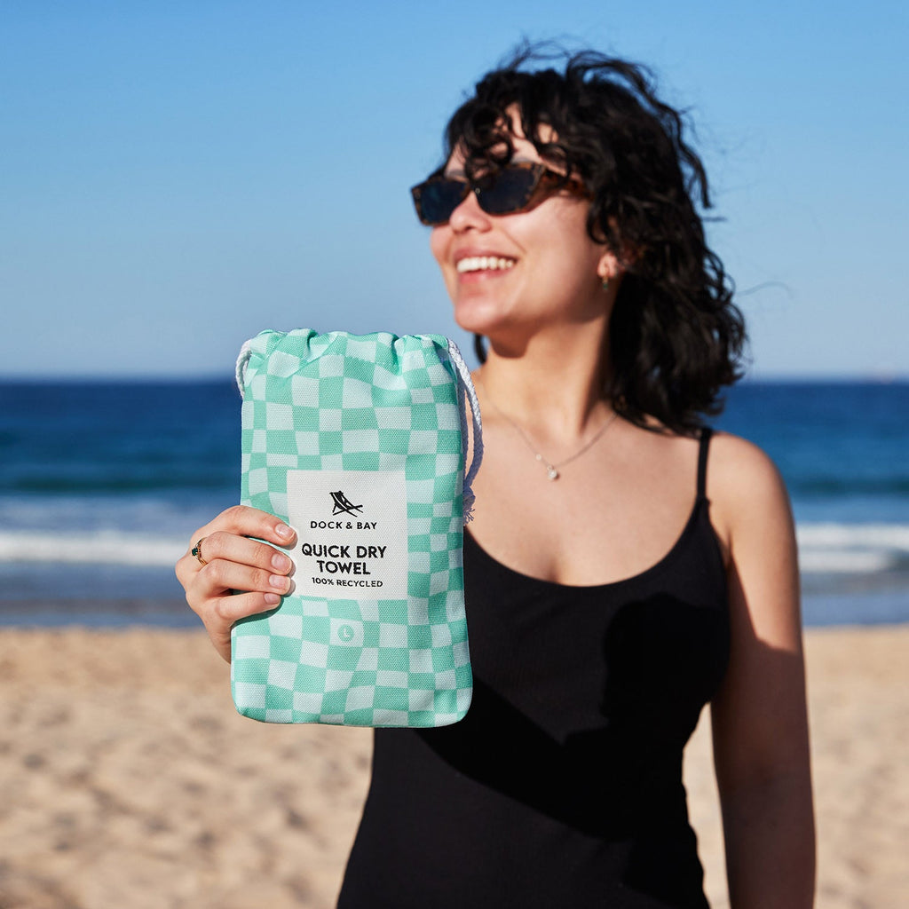 Dock & Bay Quick Dry Towel - Check Mate