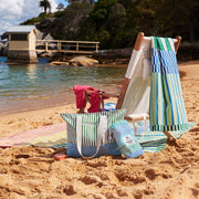 dock and bay towels beach