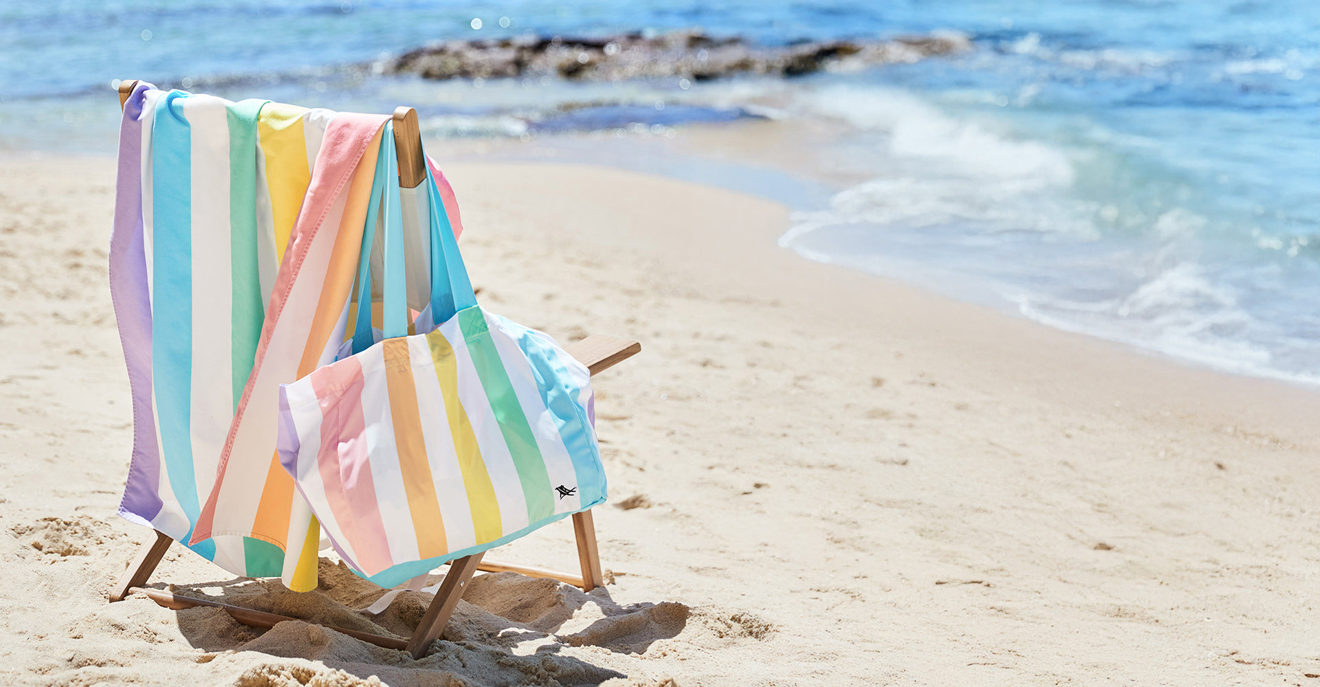 Dock & Bay Foldaway Tote Bags - Unicorn Waves