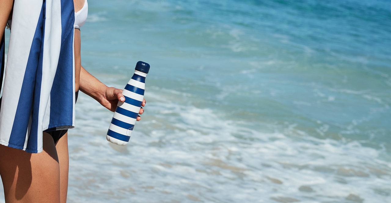 D&B x Chillys Bottle - Cabana - Whitsunday Blue
