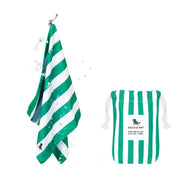 Dock & Bay Quick Cool Gym Towel - Cancun Green - Outlet