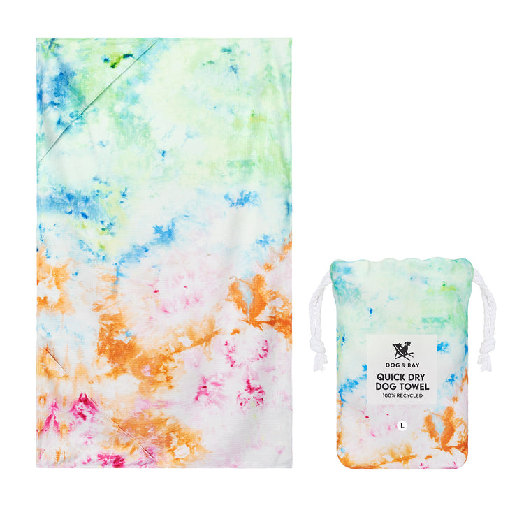 Dock & Bay Dog Towel - Sunset Splash - Outlet