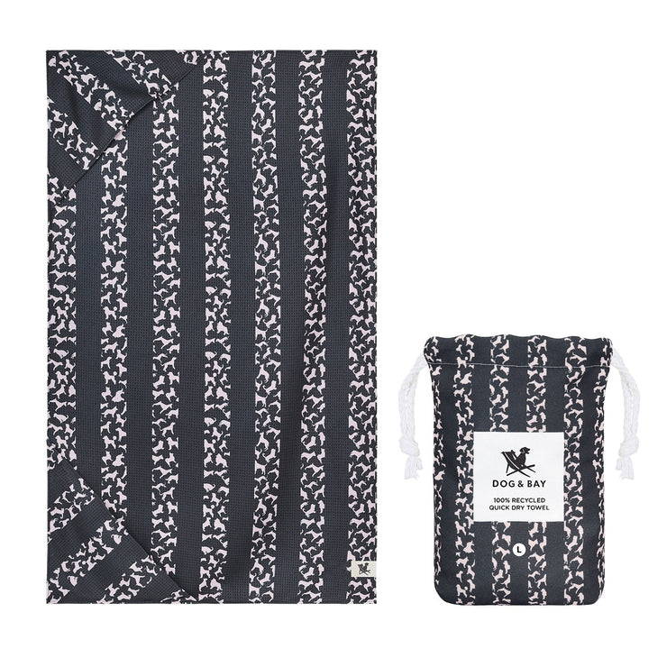 Dock & Bay Dog Towel - Walkies in the Park - Outlet