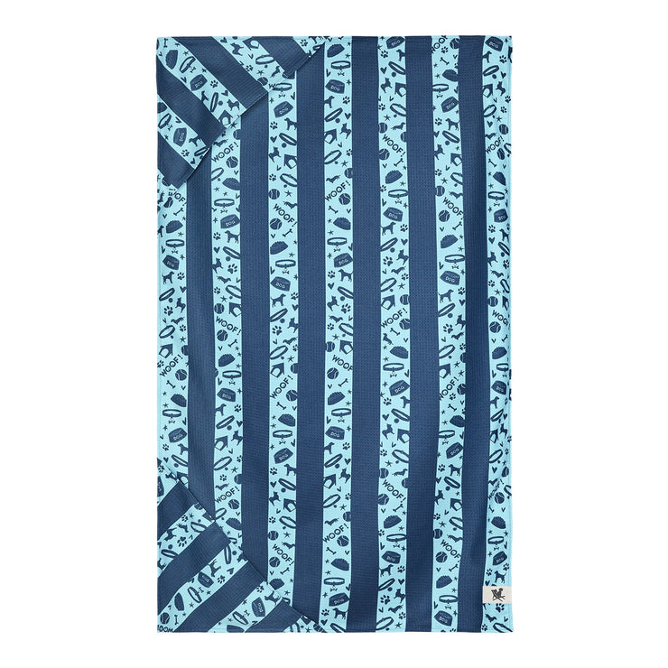 Dock & Bay Dog Towel - Bark Blue - Outlet