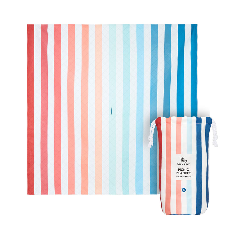 Dock & Bay Picnic Blanket - Sand to Sea
