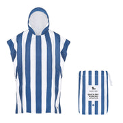 Dock & Bay Poncho - Adults - Whitsunday Blue - Customised Embroidery Personalised for You