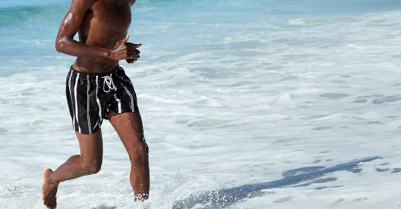 Swim Shorts - Pinstripes - Suit Up