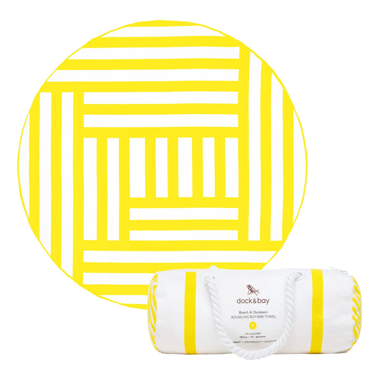 Dock Bay Product ROUND-MAZE-YELLOW