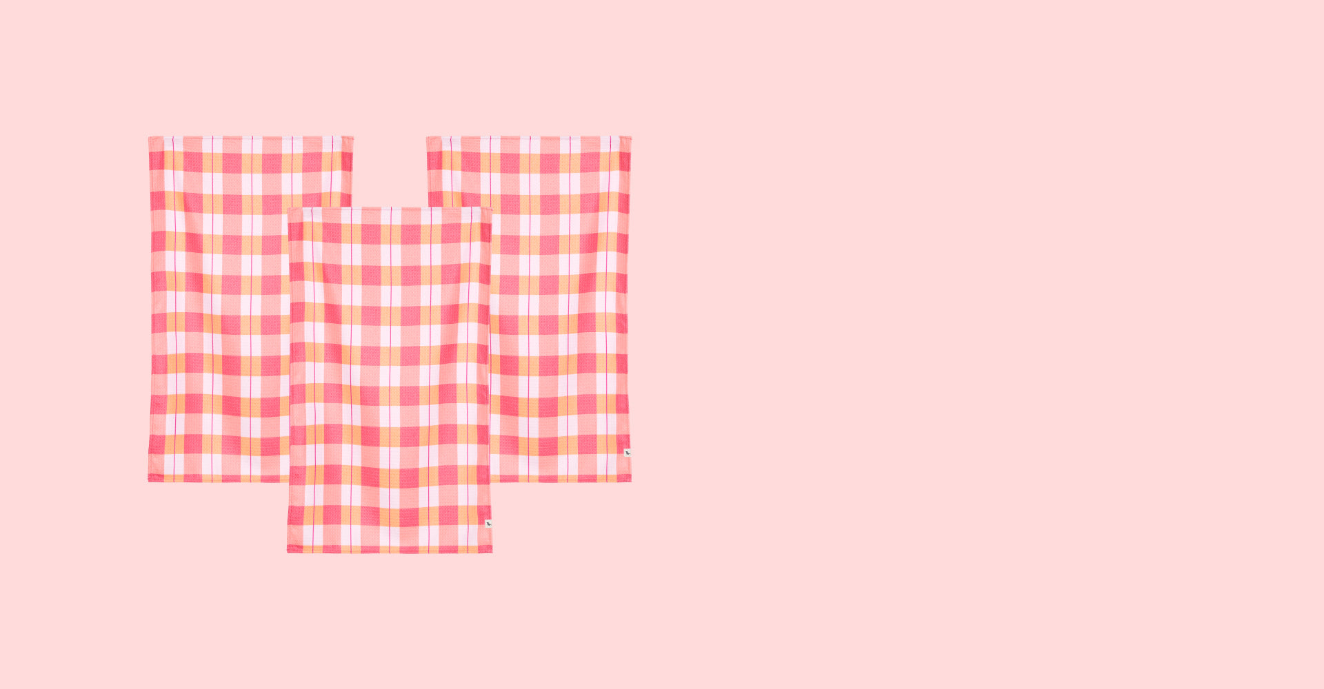 Dock & Bay Tea Towel - Strawberry Trio (Set of 3)