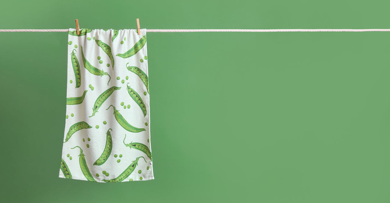 Dock & Bay Tea Towel - Peas in a Pod