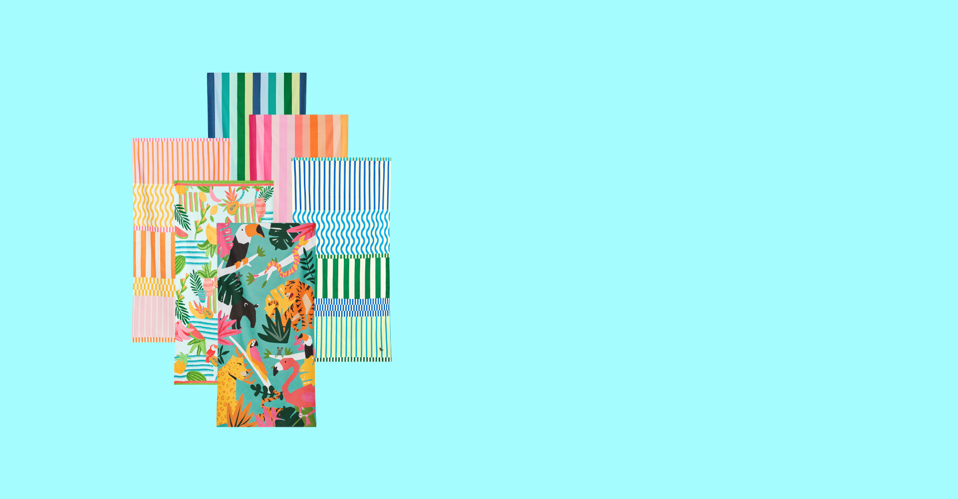 Dock & Bay Quick Dry Towels - Club Tropicana (Set of 6)