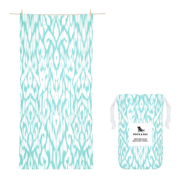 Dock & Bay Quick Dry Towels - Soft Seafoam