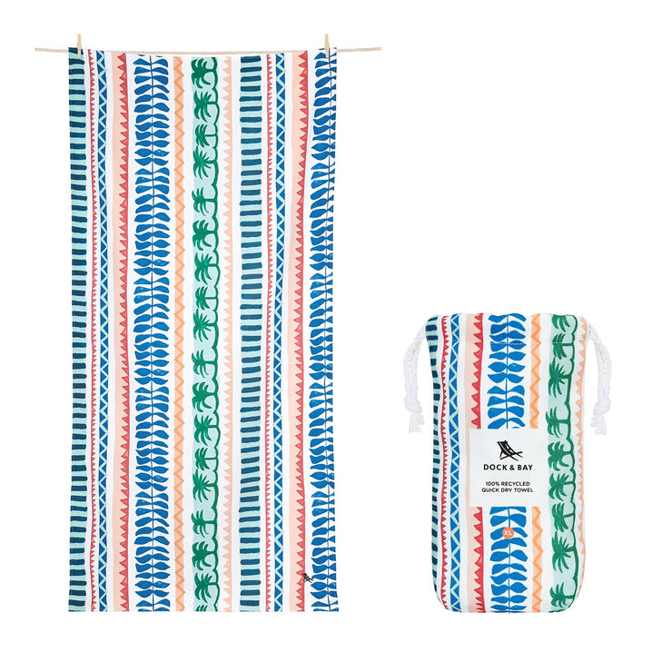 Dock & Bay Quick Dry Towel - Palm Beach - Outlet