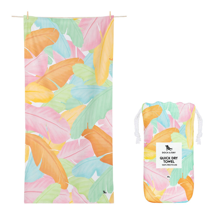 Dock & Bay Quick Dry Towel - Sugar Palms