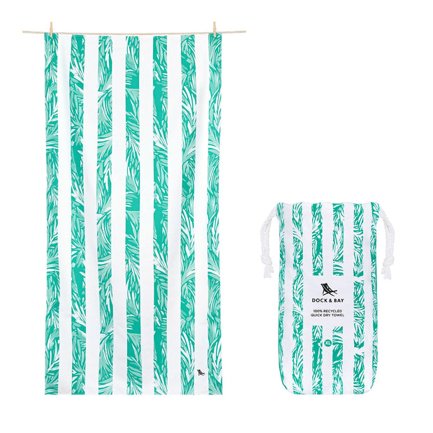 Dock & Bay Quick Dry Towels - Palm Paradise - Outlet