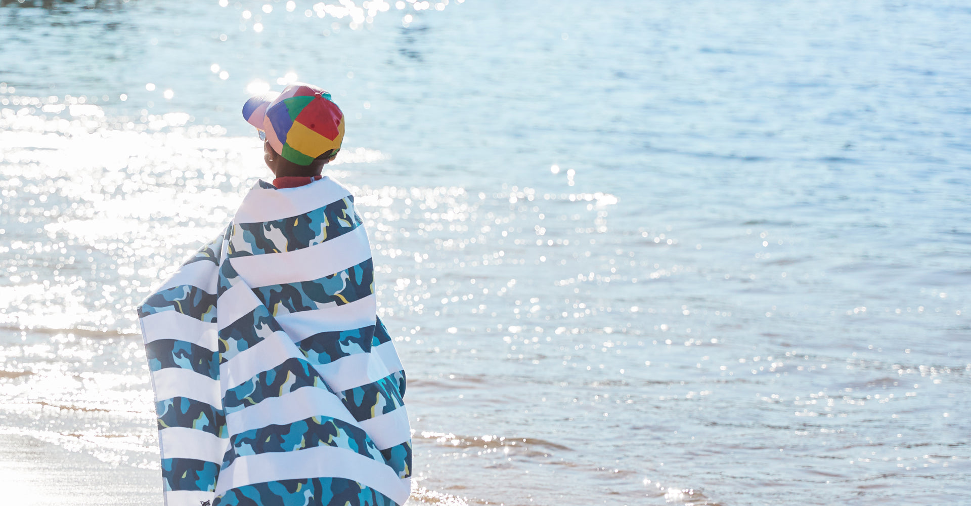 Dock & Bay Kids Beach Towel - Cool Camo