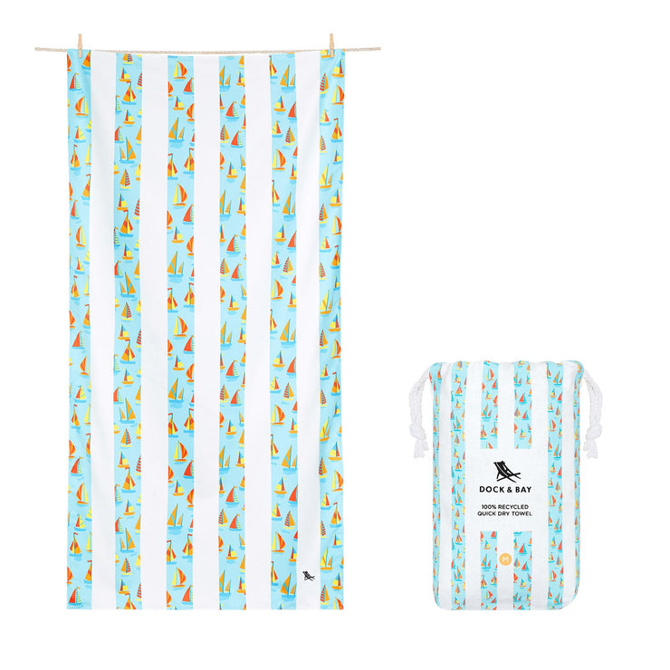 Dock & Bay Kids Beach Towels - Oh Buoy - Outlet