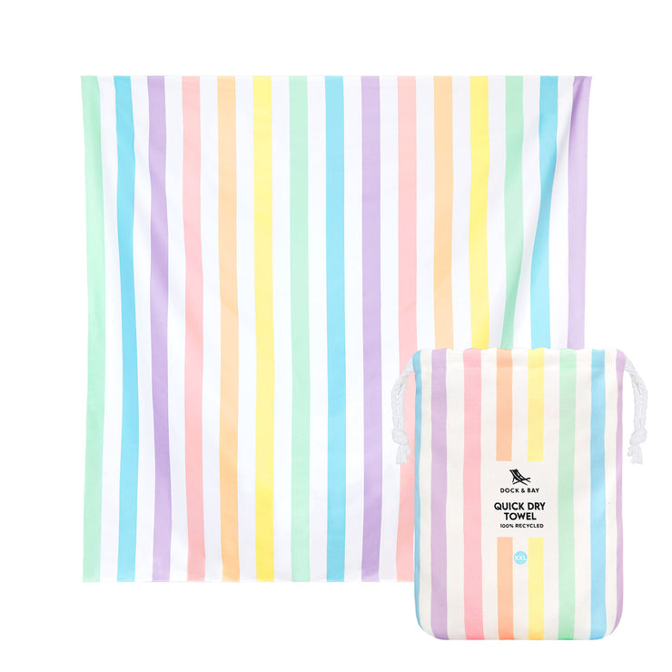 Dock & Bay Quick Dry Towel - Unicorn Waves