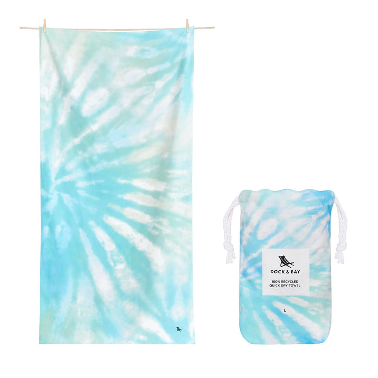 Dock & Bay Quick Dry Towels - Swirled Seas