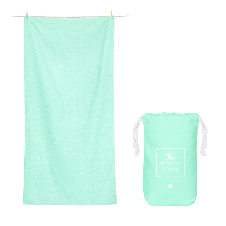 Dock & Bay Quick Dry Towels - Rainforest Green